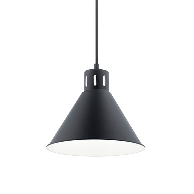 Zailey Cone Pendant Black 10.75 Inch