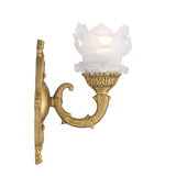 Mayfield 5.25'' Aged Brass Sconce by Crystorama