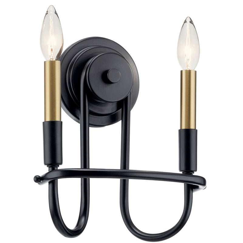 Capitol Hill Wall Sconce Black