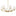 Nye Chandelier Brushed Natural Brass