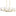 Nye Oval Chandelier Brushed Natural Brass