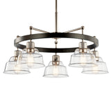 Eastmont Chandelier Polished Nickel 5 Light