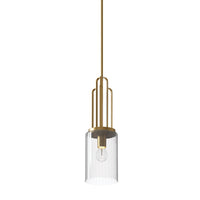 Kimrose Mini Pendant Brushed Natural Brass