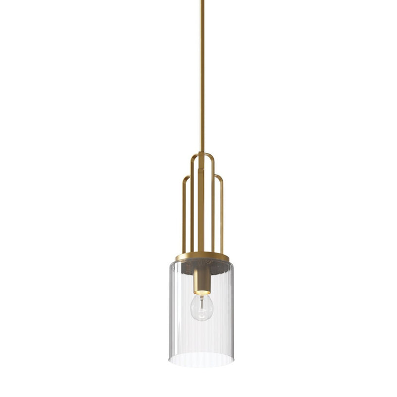 Kimrose Mini Pendant Brushed Natural Brass
