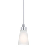 Erma Cone Mini Pendant Brushed Nickel