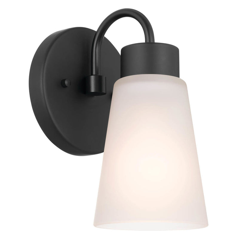 Erma Wall Sconce Black