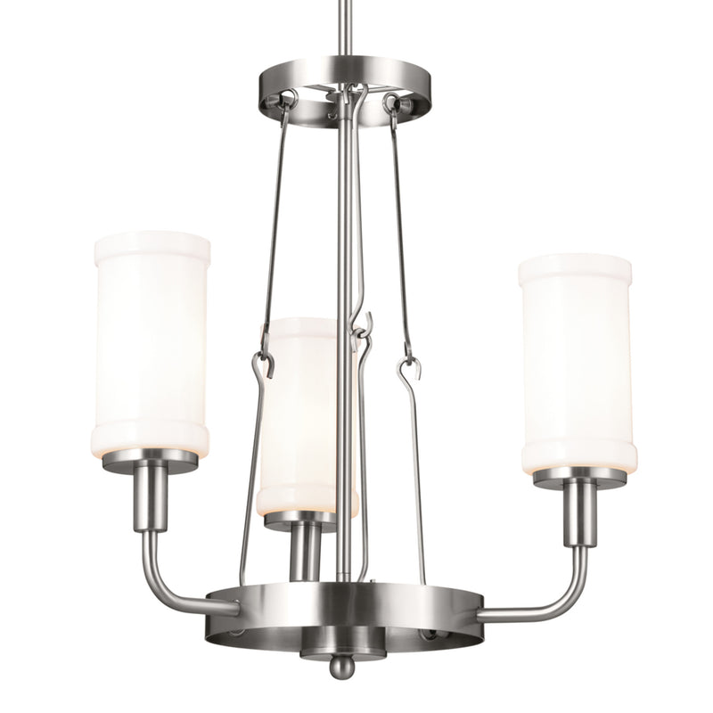 Vetivene Mini Chandelier Classic Pewter