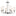 Vetivene Chandelier Classic Pewter 6 Light