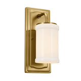 Vetivene Wall Sconce Natural Brass