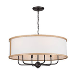Heddle Drum 1 Tier Chandelier detail 1