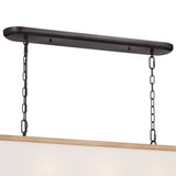 Heddle Drum Linear Chandelier detail 3
