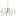 Karthe Chandelier Brushed Nickel 6 Light