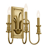 Karthe Wall Sconce Natural Brass