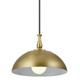 Fira Pendant Natural Brass 18 Inch