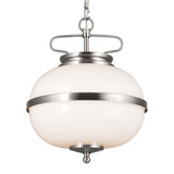 Opal Pendant Classic Pewter