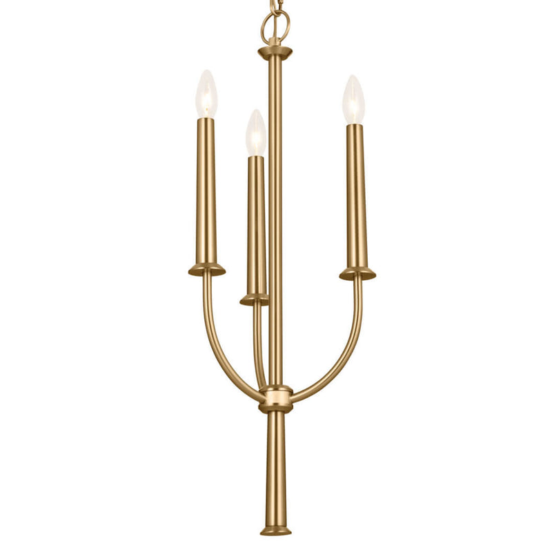 Florence Mini Pendant Brushed Natural Brass