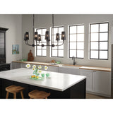 Adeena Bell Linear Chandelier lifestyle 4