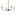 Pallas Bell Chandelier Black 4 Light