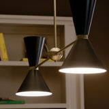 Phix Cone Linear Chandelier lifestyle 3