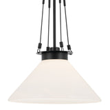 Albers Pendant Black 18.25 Inch