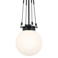 Albers Pendant Black 10.5 Inch