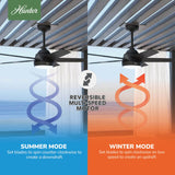 Hunter Skyflow Ceiling Fan with LED Light