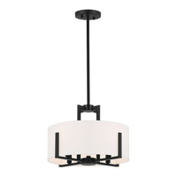 Malen Drum Pendant Black 15.5 Inch
