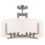Malen Drum Pendant Classic Pewter 20 Inch