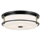 Brit Ceiling Light Black 18 Inch