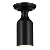 Sisu Semi Flush Semi Flush Mount Black 5 Inch