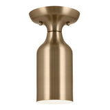Sisu Ceiling Semi Flush Light Champagne Bronze 5 Inch