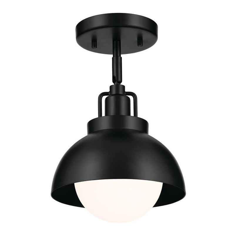 Niva Ceiling Dome Light Black