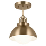 Niva Dome Wall Sconce Champagne Bronze