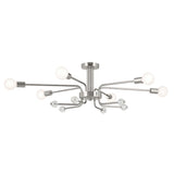 Ocala Semi Flush Semi Flush Mount Polished Nickel