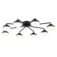 Remy Ceiling Semi Flush Light Black