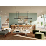 Erzo Linear Chandelier lifestyle 4