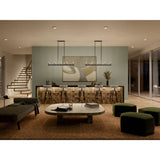 Erzo Linear Chandelier lifestyle 5