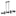 Palta Linear Chandelier Black