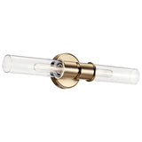 Aviv Wall Sconce Champagne Bronze 24 Inch