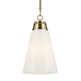 Marsailli Cone Pendant Champagne Bronze 11.5 Inch