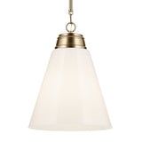 Marsailli Cone Pendant Champagne Bronze 15.75 Inch