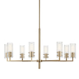 Velestino Chandelier Champagne Bronze 8 Light