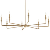 Alvaro Chandelier Champagne Bronze 8 Light