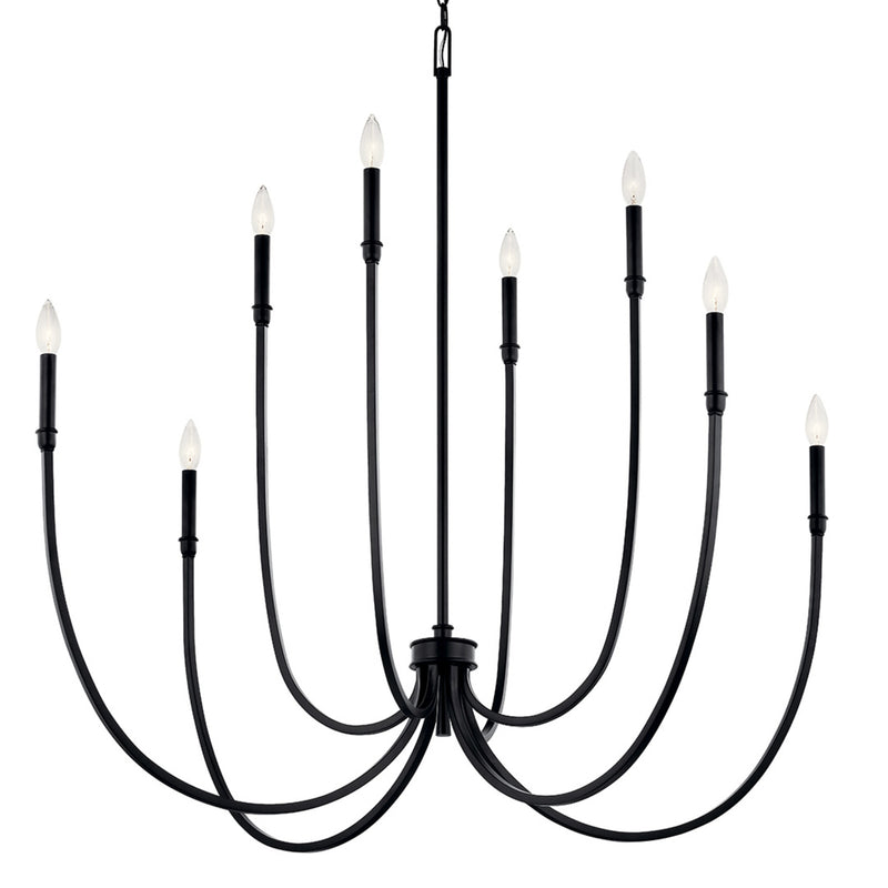 Malene Foyer Chandelier Black