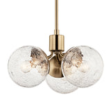Silvarious Pendant Champagne Bronze 3 Light