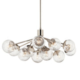 Silvarious Chandelier Polished Nickel