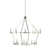 Carrick Chandelier Polished Nickel 18 Light