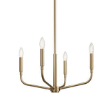 Madden Semi Flush Chandelier Champagne Bronze