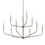 Madden 2 Tier Chandelier Brushed Nickel
