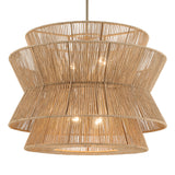 Ophira Hour Glass Pendant Champagne Bronze 28 Inch